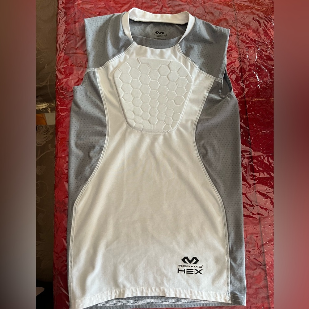 McDavid HEX Youth Chest Protector Shirt Baseball Sports sz S